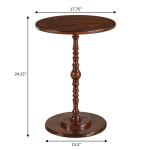 Brown Santel Spindle Accent Table