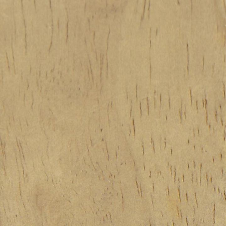 Tan Striped Upholstered Wood Leg Bench