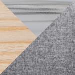 Gray Torino Upholstered Counter Stools, Set of 2