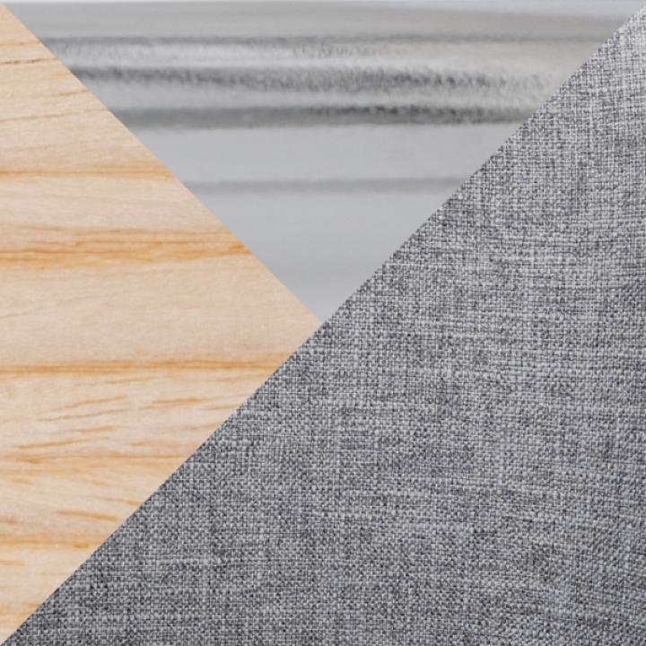 Gray Torino Upholstered Counter Stools, Set of 2