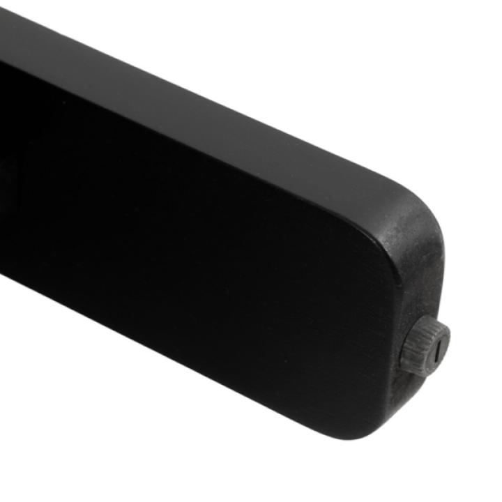 Black Wood Round Ford Coffee Table