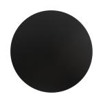 Black Wood Round Ford Accent Table