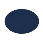 Navy Oval Decklyn Accent Table