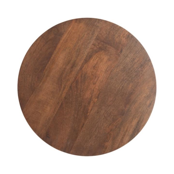 Walnut Round Talen Accent Table