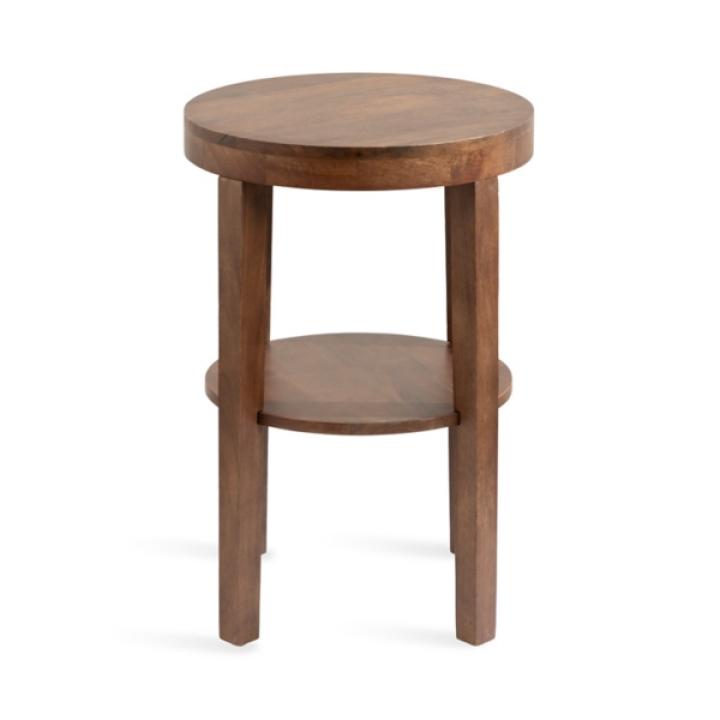Walnut Round Talen Accent Table