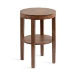 Walnut Round Talen Accent Table
