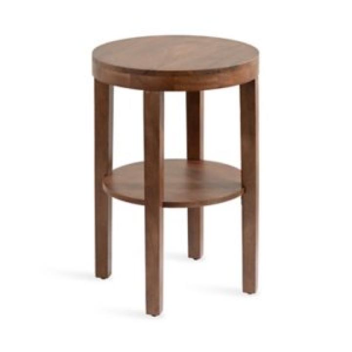 Walnut Round Talen Accent Table