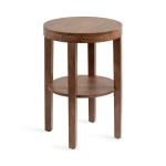 Walnut Round Talen Accent Table