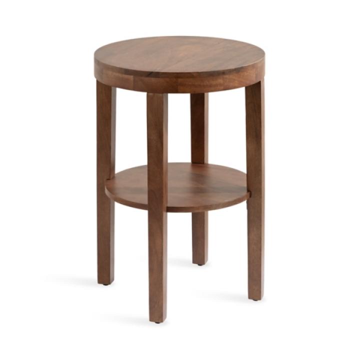 Walnut Round Talen Accent Table