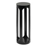 Black Round Wood Devon Accent Table