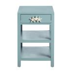 Turquoise Starfish Accent Table