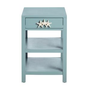 Turquoise Starfish Accent Table