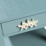 Turquoise Starfish Accent Table