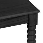 Black Beaded Murphy Accent Table