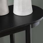 Black Beaded Murphy Accent Table