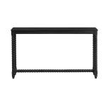 Black Beaded Murphy Console Table