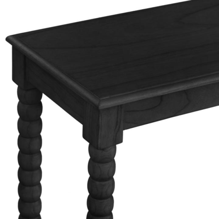 Black Beaded Murphy Console Table