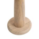 Round Natural Wood Jess Accent Table