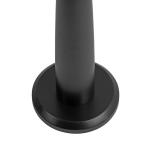 Round Black Wood Jess Accent Table