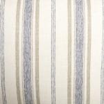 Blue Striped Upholstered Lauren Accent Chair