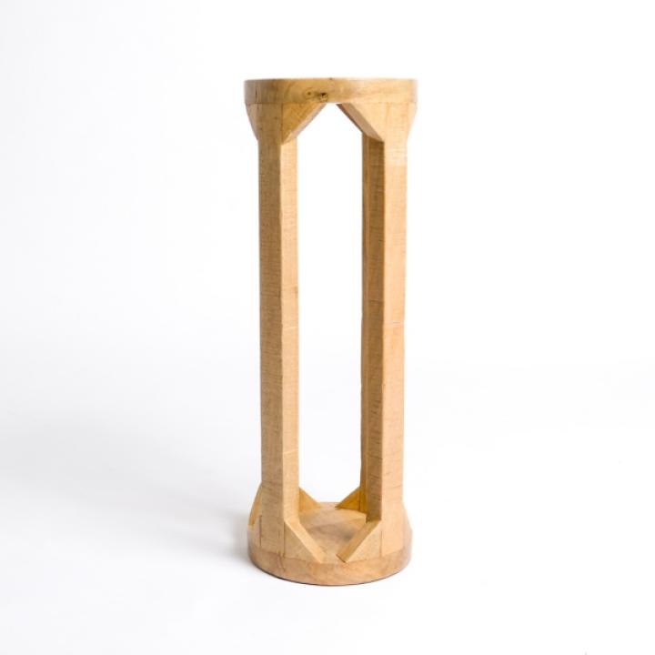 Natural Wood Hughes Cocktail Table