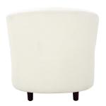 Ivory Boucle Parker Club Chair