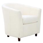 Ivory Boucle Parker Club Chair