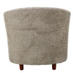 Pewter Boucle Parker Club Chair