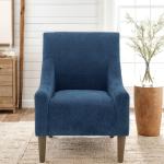 Indigo Blue Upholstered Shea Accent Chair