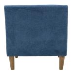 Indigo Blue Upholstered Shea Accent Chair