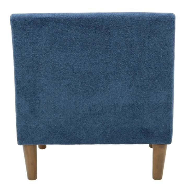 Indigo Blue Upholstered Shea Accent Chair