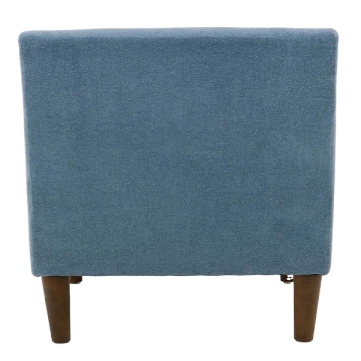 Sky Blue Upholstered Shea Accent Chair