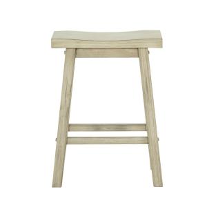 Sawgrass Wooden Saddle Seat Counter Stool