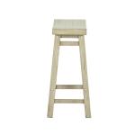 Sawgrass Wooden Saddle Seat Counter Stool