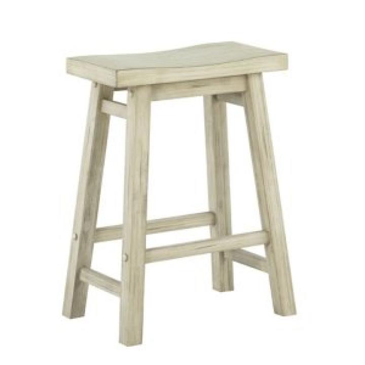 Sawgrass Wooden Saddle Seat Counter Stool
