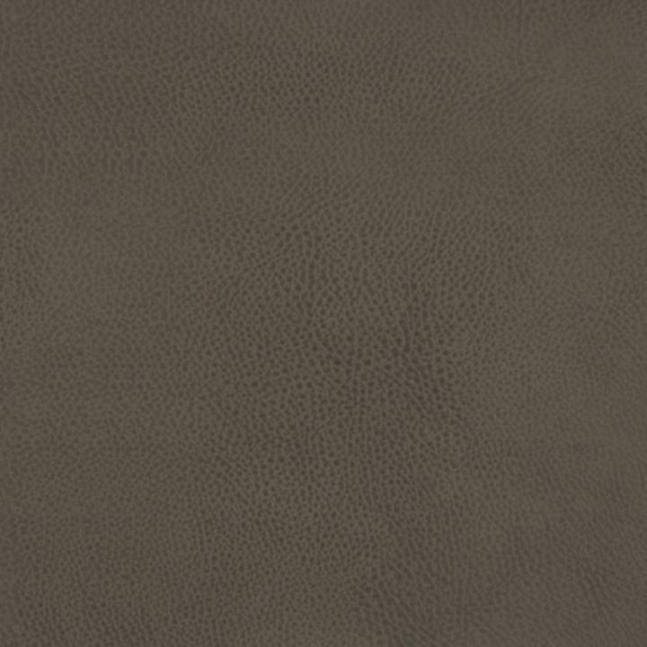 Gray Faux Leather Black Metal Accent Chair