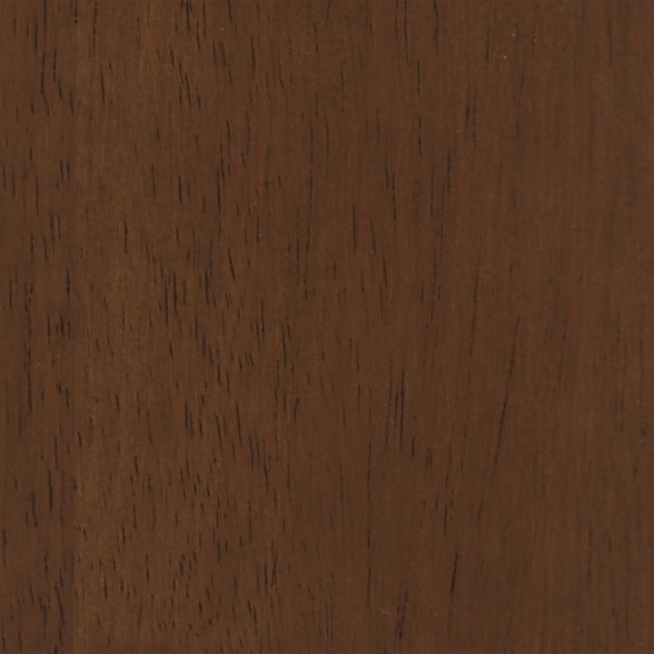 Brown Boucle Brown Faux Leather Bench