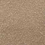 Brown Boucle Modern Storage Bench