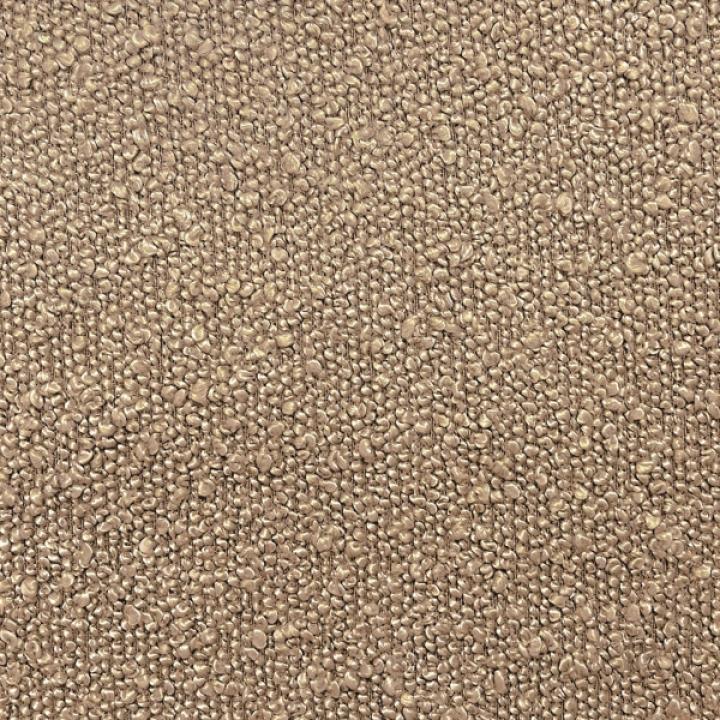 Brown Boucle Modern Storage Bench