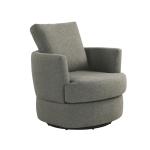 Gray Elmhurst Swivel Accent Chair