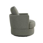 Gray Elmhurst Swivel Accent Chair