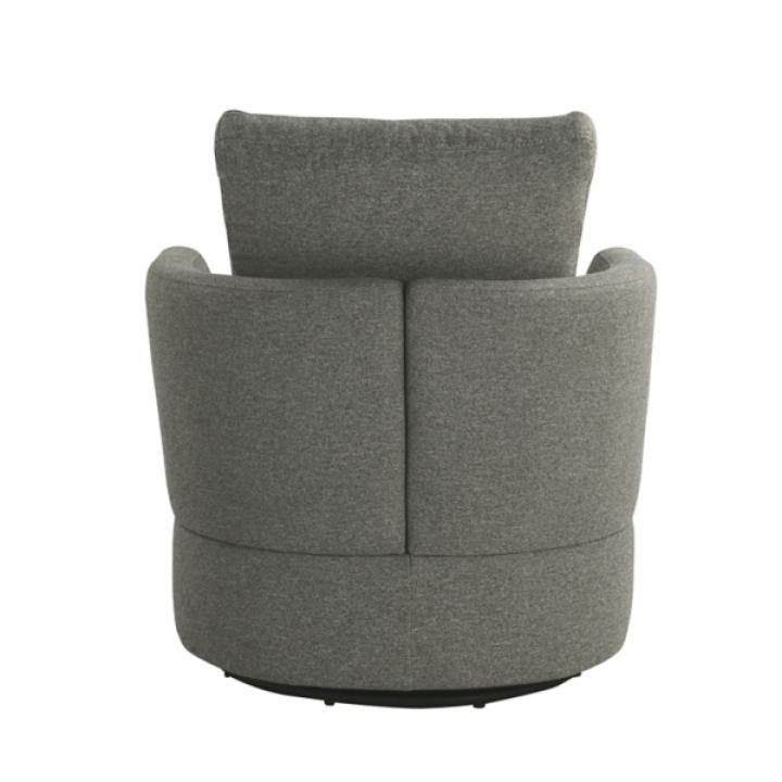 Gray Elmhurst Swivel Accent Chair