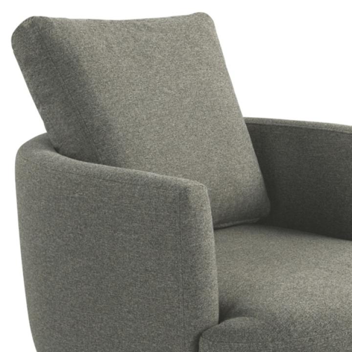 Gray Elmhurst Swivel Accent Chair