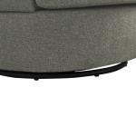 Gray Elmhurst Swivel Accent Chair