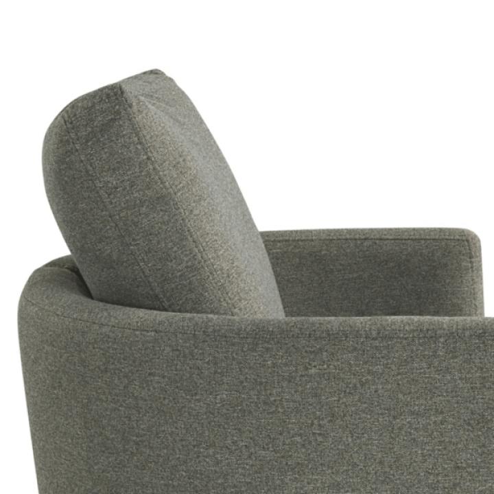 Gray Elmhurst Swivel Accent Chair
