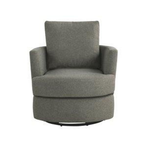 Gray Elmhurst Swivel Accent Chair