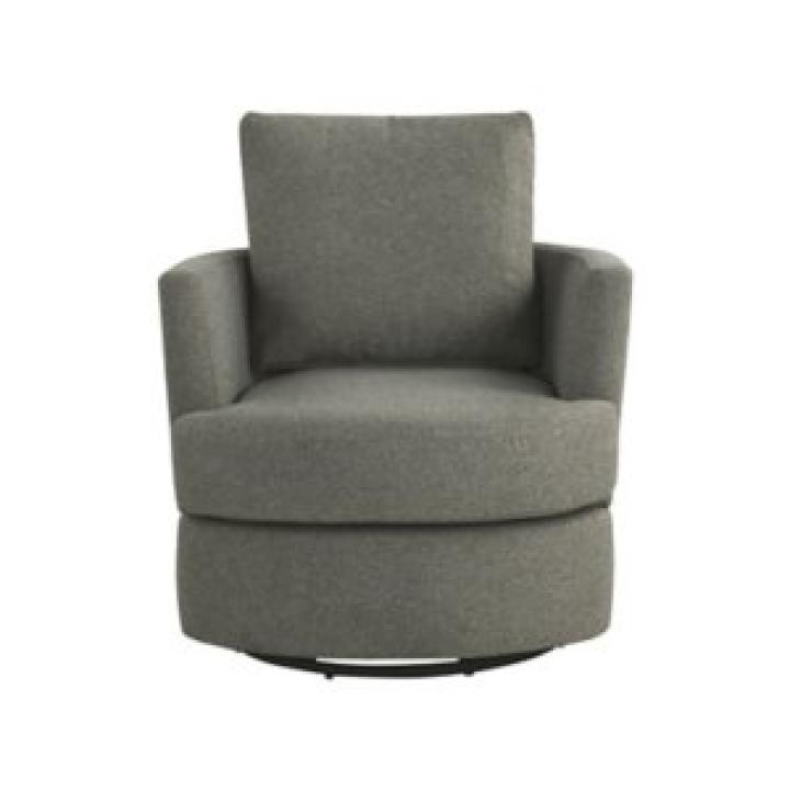 Gray Elmhurst Swivel Accent Chair