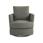 Gray Elmhurst Swivel Accent Chair