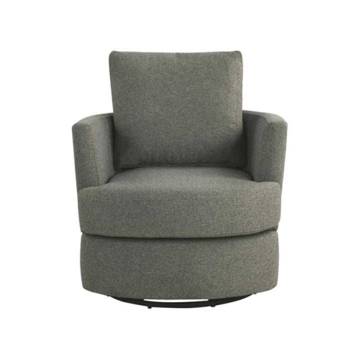 Gray Elmhurst Swivel Accent Chair