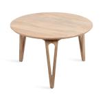Natural Mango Wood Round Kershaw Coffee Table